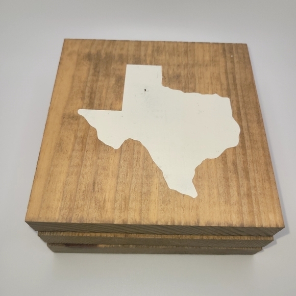 Coasters with Texas Print (4) - Picture 5 of 7